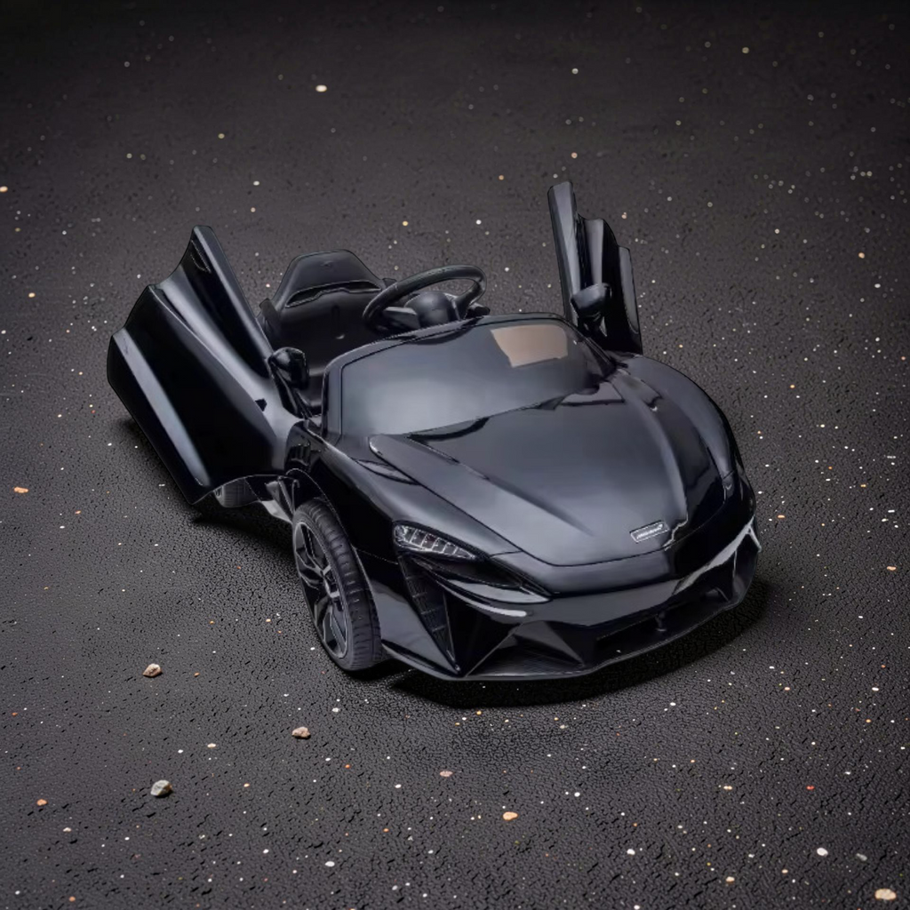2026 Large McLaren Kids Ride-On Car – 45W Dual Motor, Butterfly Doors, LED Lights, Bluetooth & Remote Control