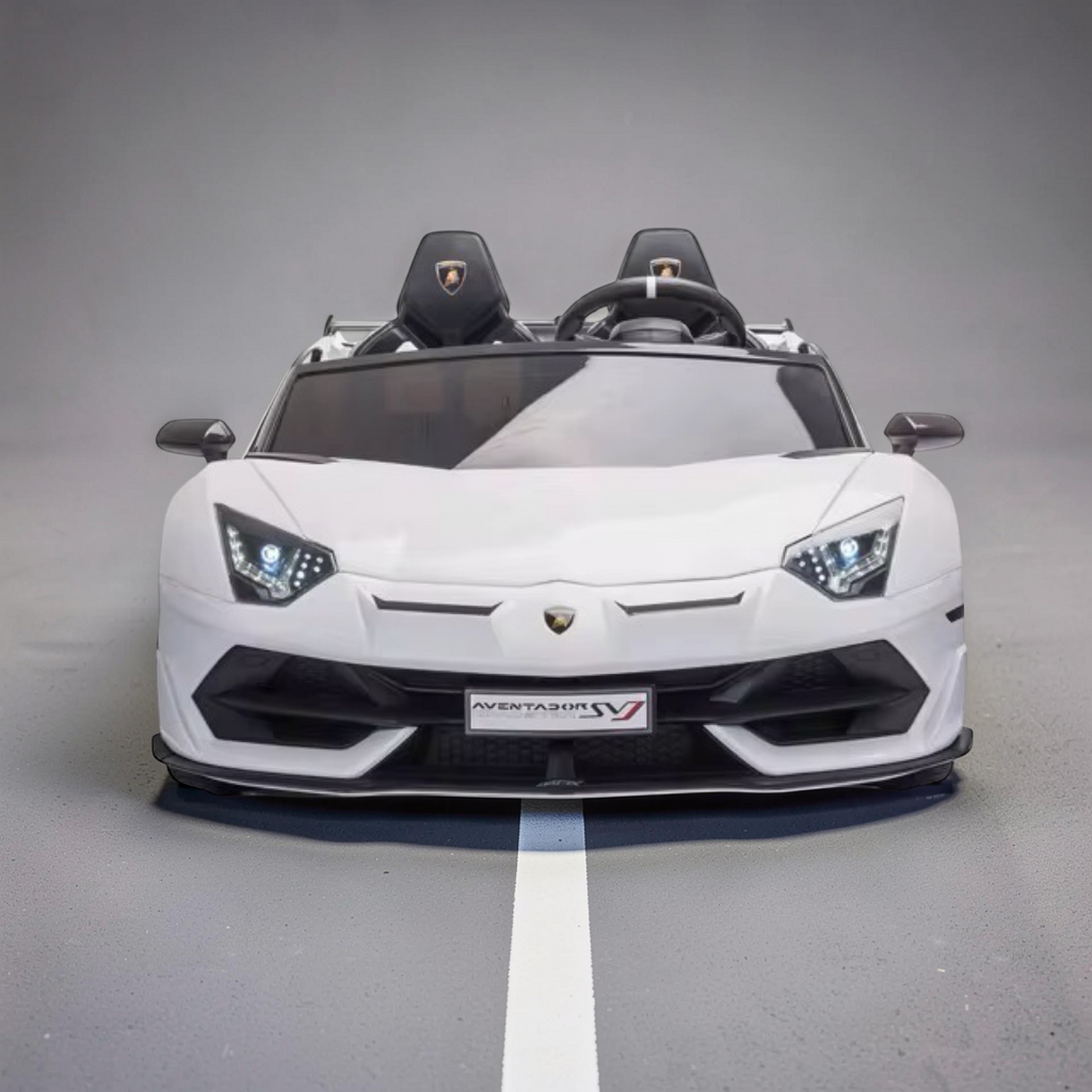 2026 XXL Lamborghini Aventador Kids Ride-On Car – 2 Motors, 2-Seater, Drift Mode, Hydraulic Doors, Remote Control (Ages 3–10)