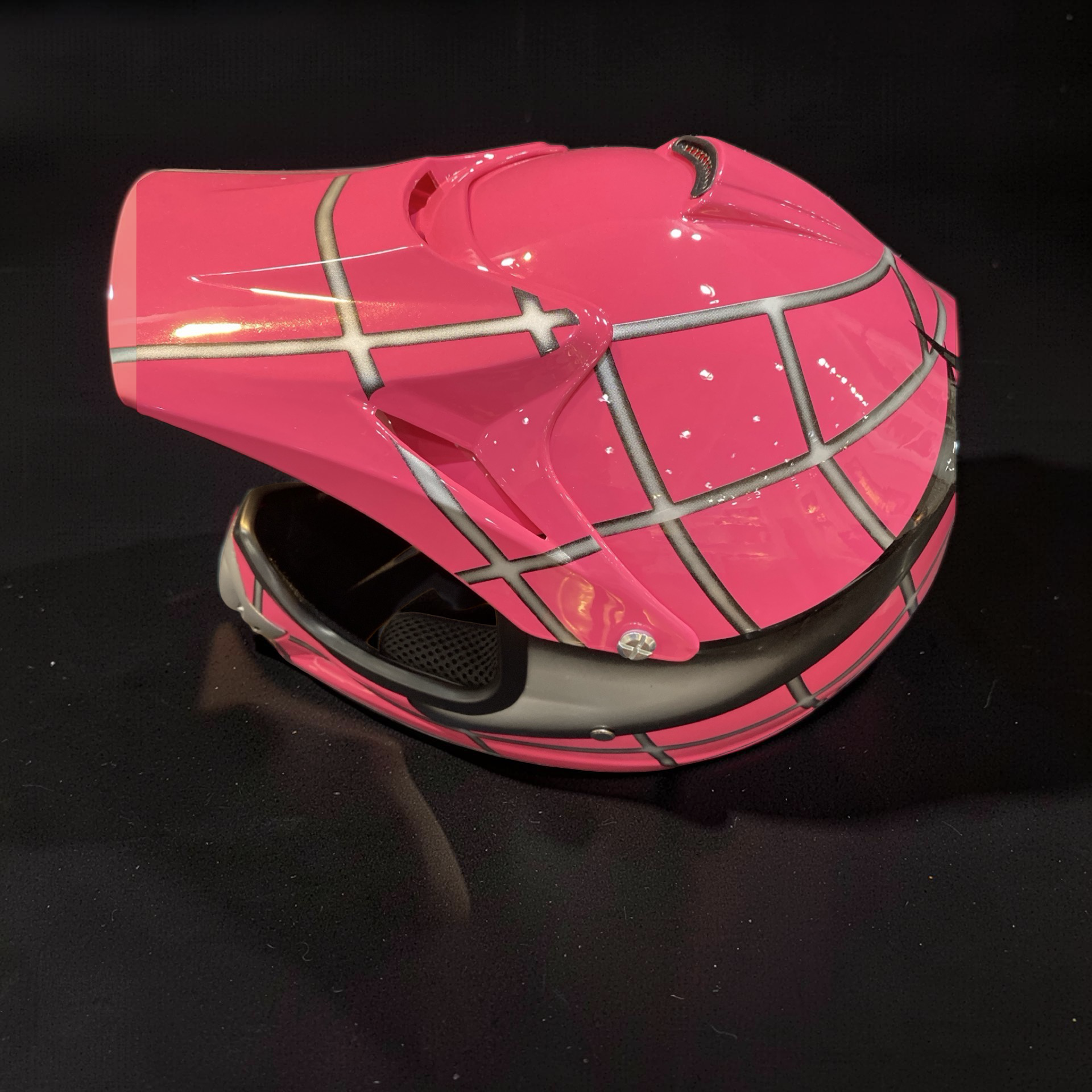 Pro Youth Motocross Helmet with Visor – DOT Approved Lightweight Dirt Bike Helmet with Ultra-Soft Padding