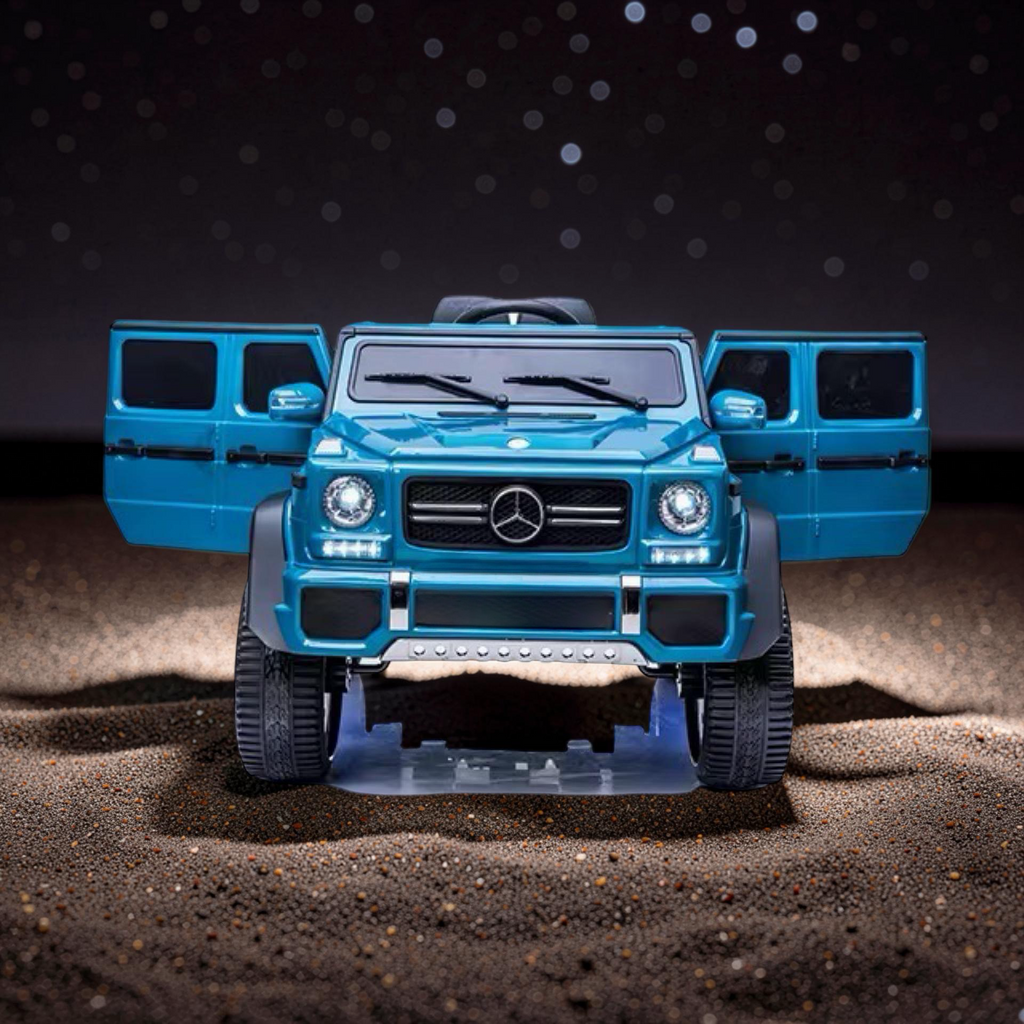 2026 XXL Mercedes-Benz G Class Kids Truck Ride-On – 2 Motors, Remote Control, LED Lights, Bluetooth