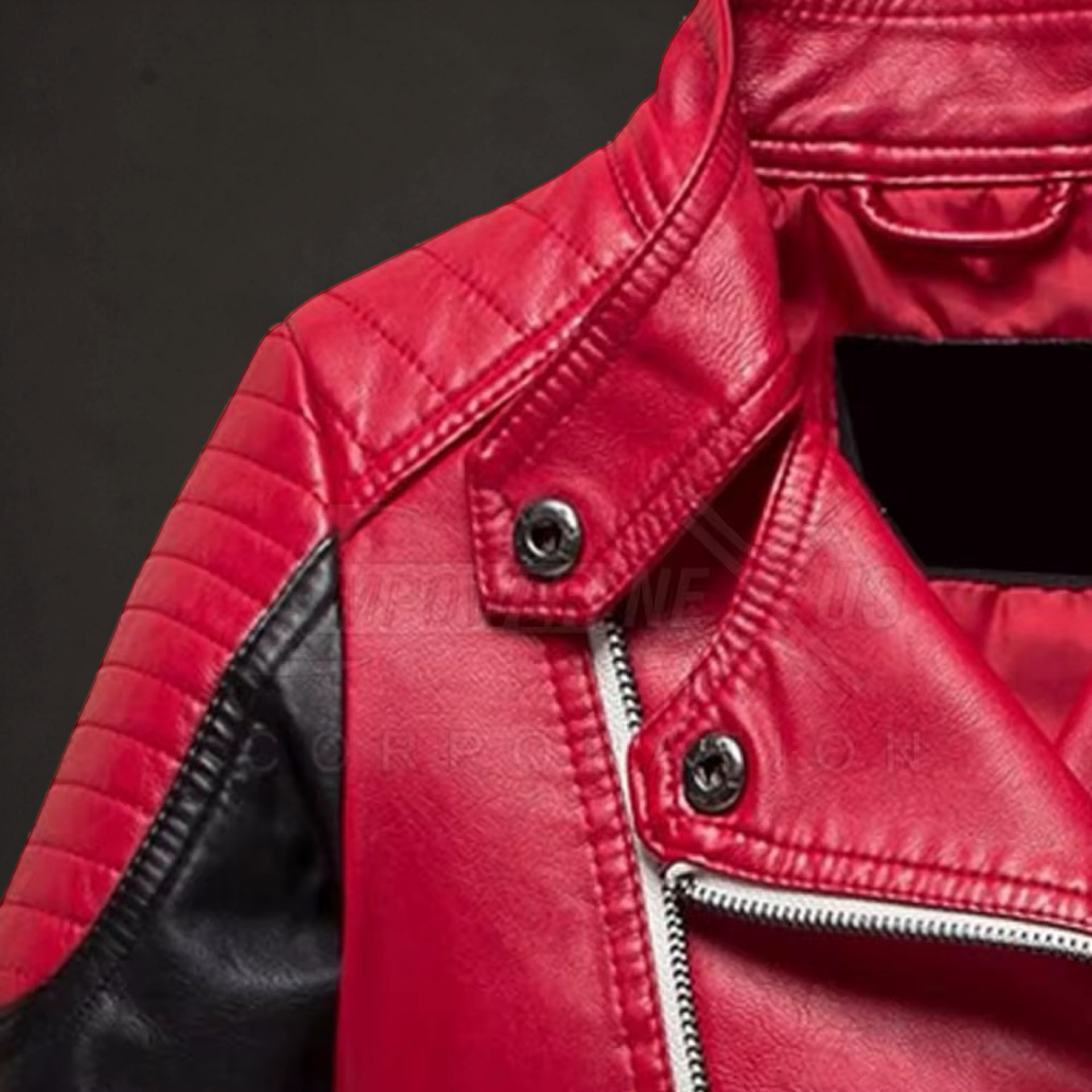 Kids Sport Motorcycle Leather Jacket – Racing Style Biker Jacket for Boys & Girls
