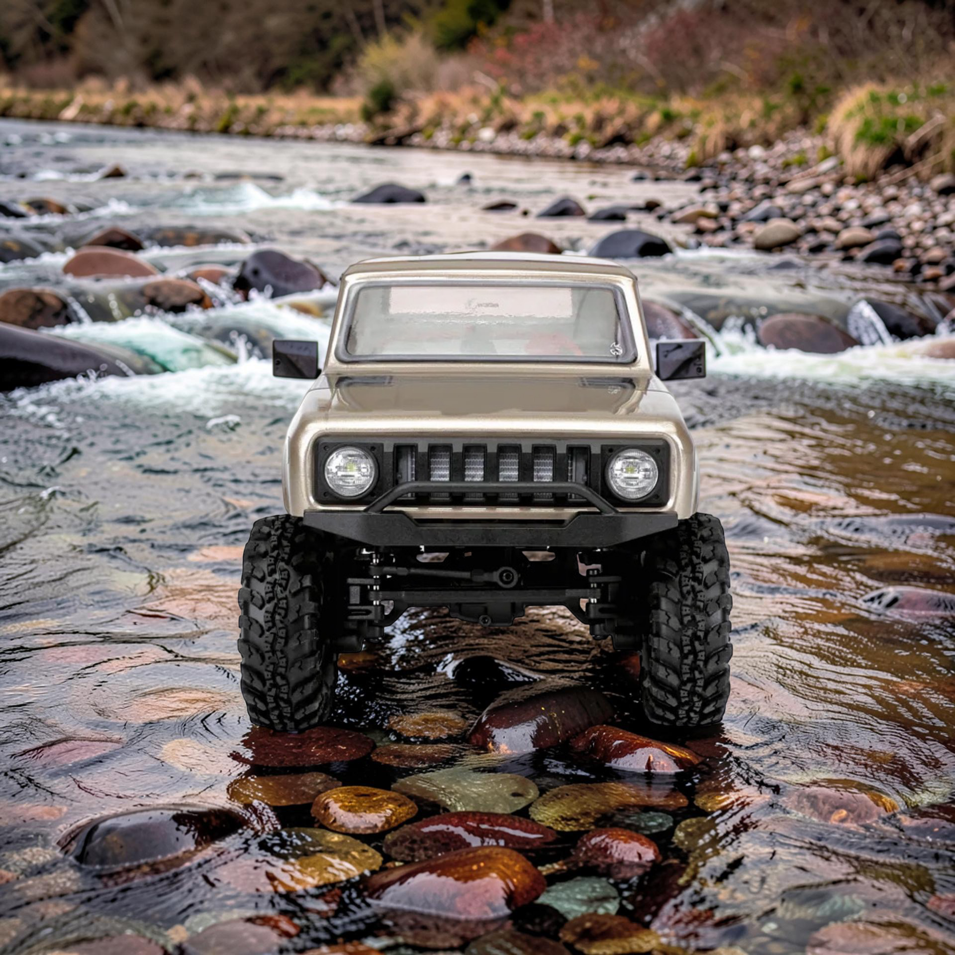 1/18 Scale Brushless Electric Rock Crawler RTR with 2.4GHz Radio, Battery & Charger Included