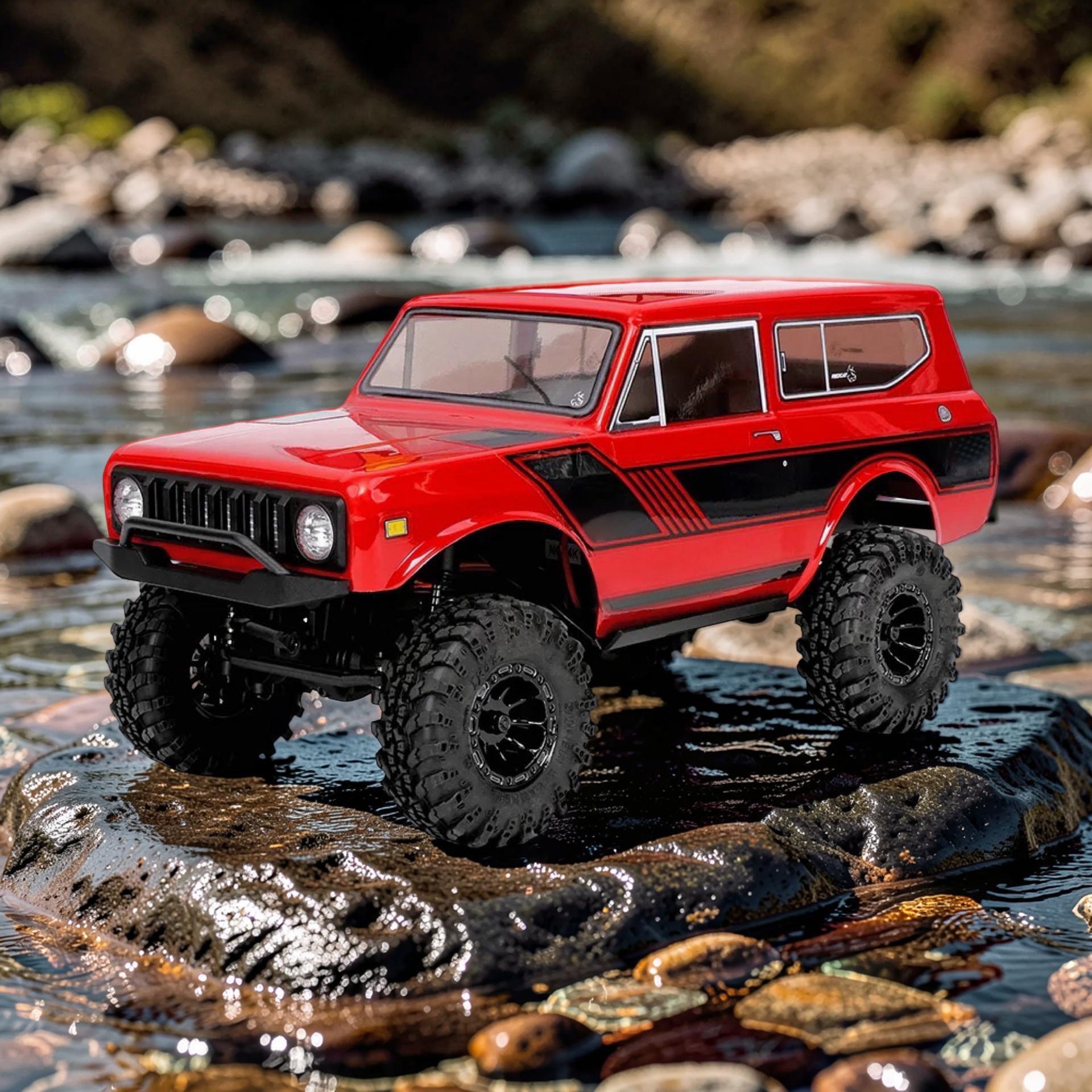 1/18 Scale Brushless Electric Rock Crawler RTR with 2.4GHz Radio, Battery & Charger Included