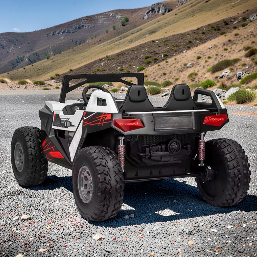 2026 XXL 2-Seater Dune Buggy FX Ride-On – 180W 4 Motors, Rubber Off-Road Tires, Touchscreen LCD, Bluetooth, Remote Control