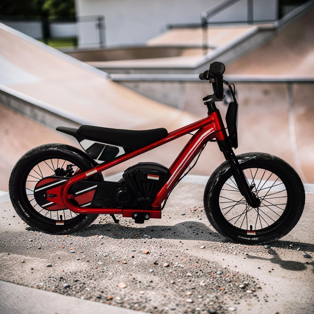 2026 XL ELX Pro Kids Electric Dirt Bike – 200W Brushless Motor, Lithium Battery, Air Tires, Disc Brake (Ages 5–12)