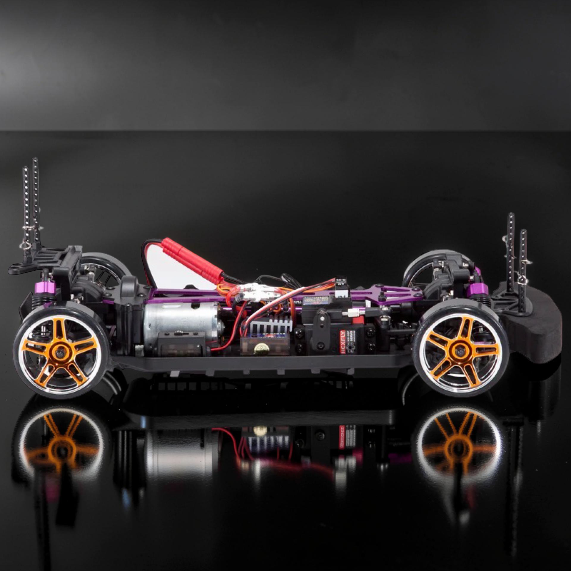 1/10 Scale Brushed Electric Drift Car RTR with 2.4GHz Radio, Battery & Charger Included