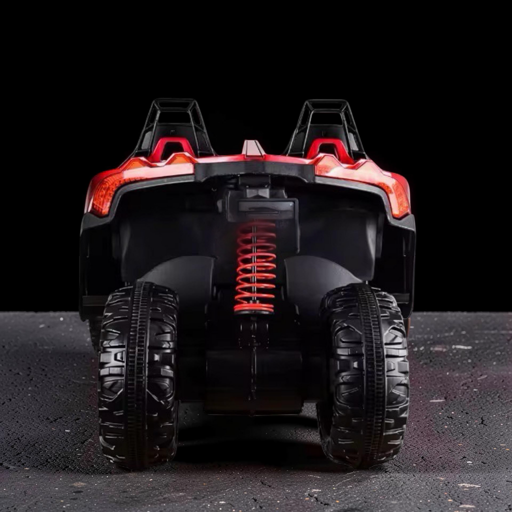 2026 XL 2-Seater Slingshot Kids Ride-On – Dual 90W Motors, Leather Seats, Rubber Tires, LED Lights, Bluetooth & Remote Control