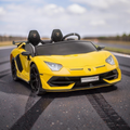 2026 XXL Lamborghini Aventador Kids Ride-On Car – 2 Motors, 2-Seater, Drift Mode, Hydraulic Doors, Remote Control (Ages 3–10)
