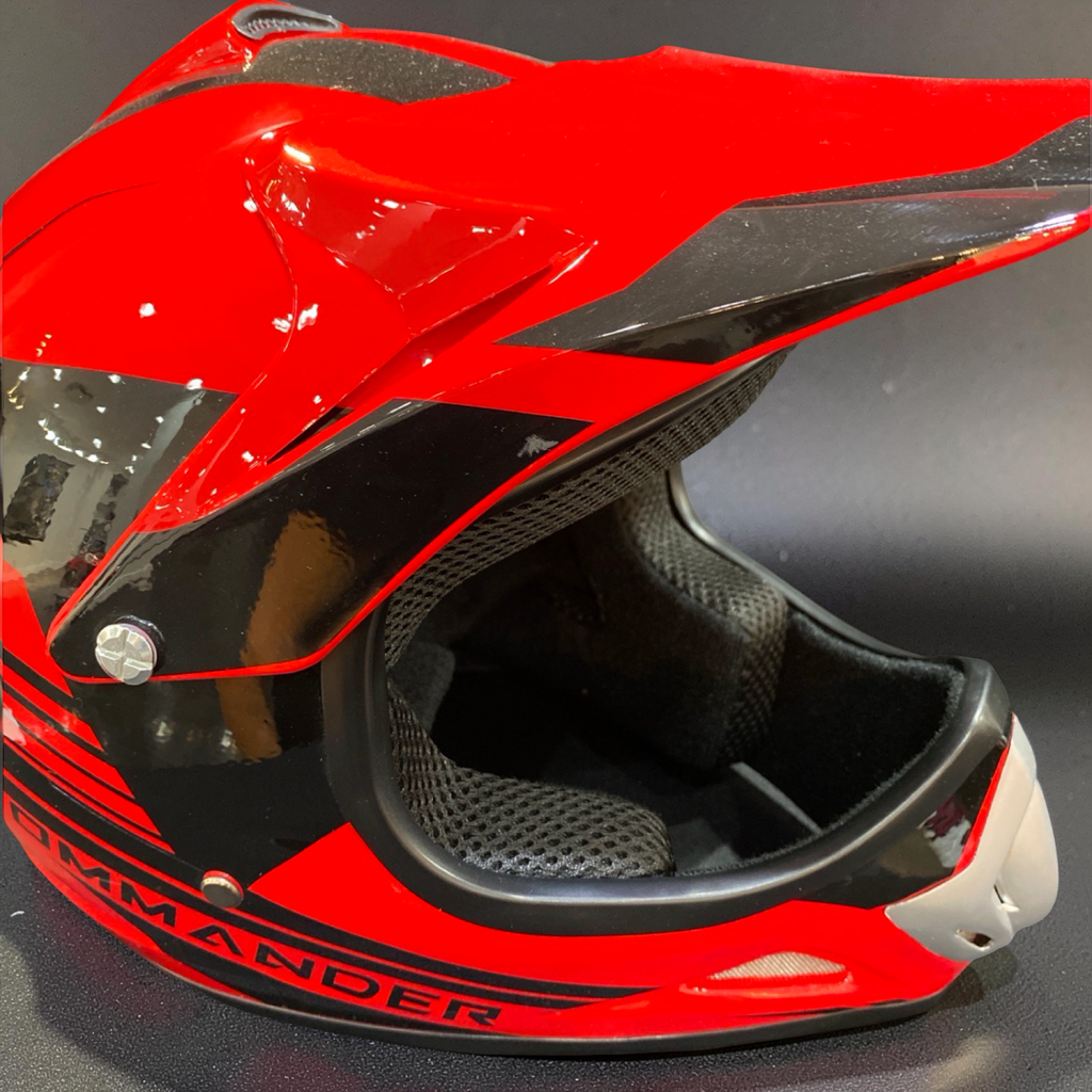 Pro Youth Motocross Helmet with Visor – DOT Approved Lightweight Dirt Bike Helmet with Ultra-Soft Padding