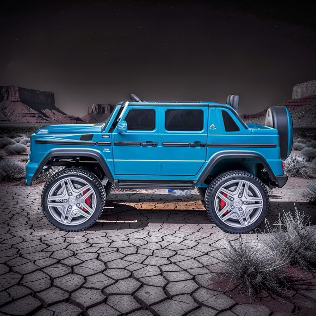 2026 XXL Mercedes-Benz G Class Kids Truck Ride-On – 2 Motors, Remote Control, LED Lights, Bluetooth