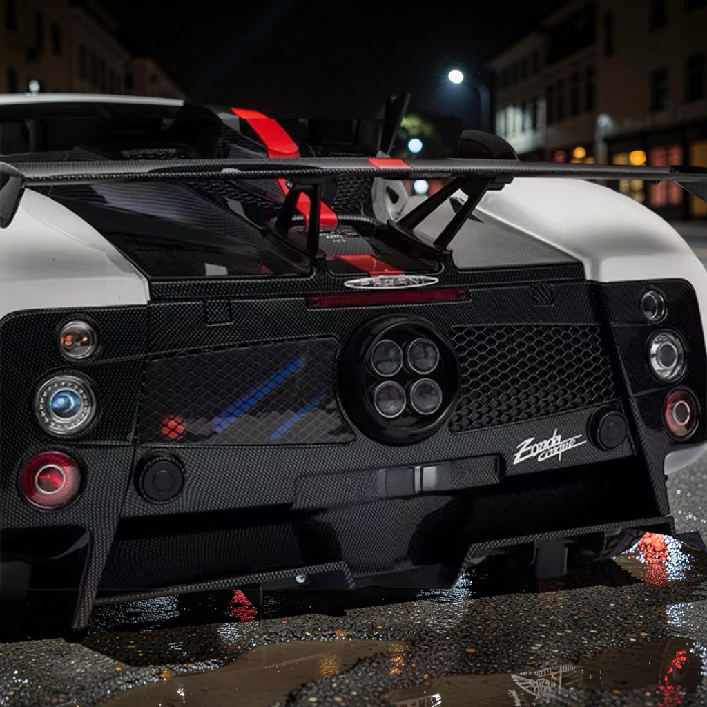 2026 XL Pagani Kids Ride-On Car – Dual 75W Motors, Leather Seat, LED Lights, Touchscreen LCD, Bluetooth & Remote Control