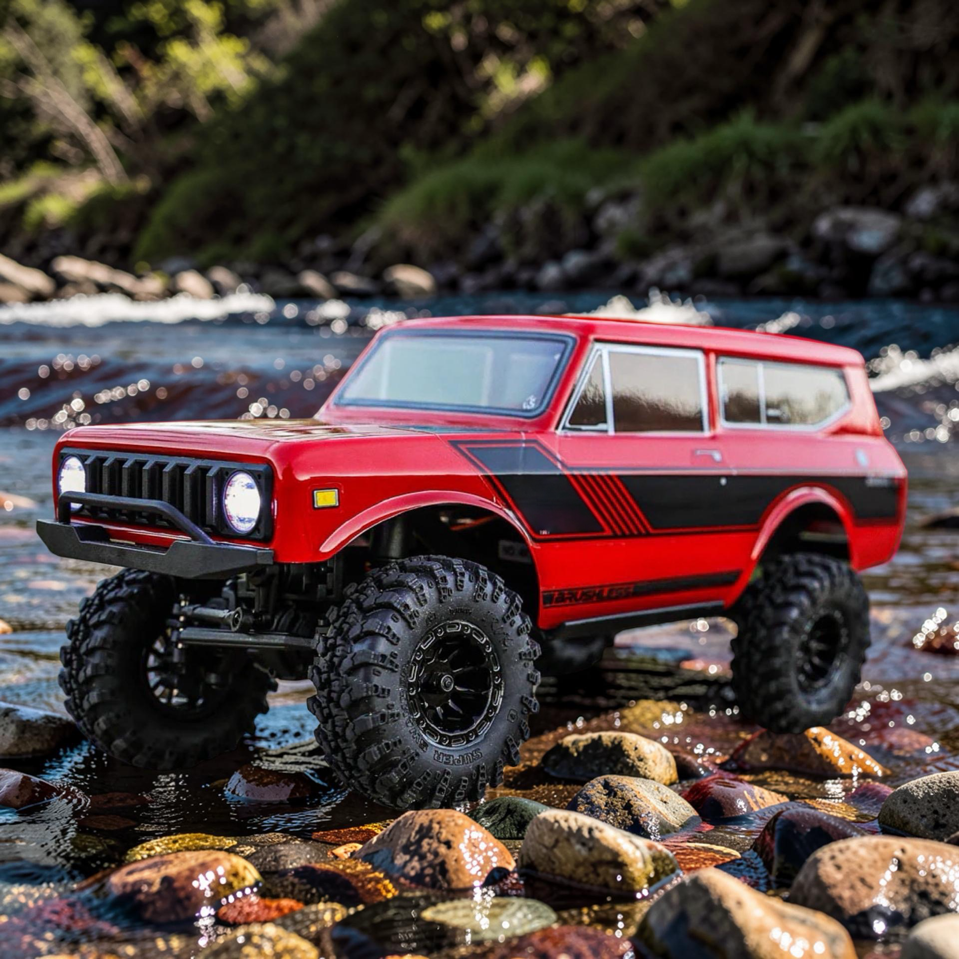 1/18 Scale Brushless Electric Rock Crawler RTR with 2.4GHz Radio, Battery & Charger Included