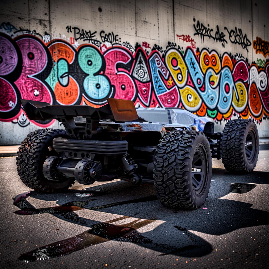 1/10 Scale Brushless Electric Truggy RTR with 2.4GHz Radio, Battery & Charger Included