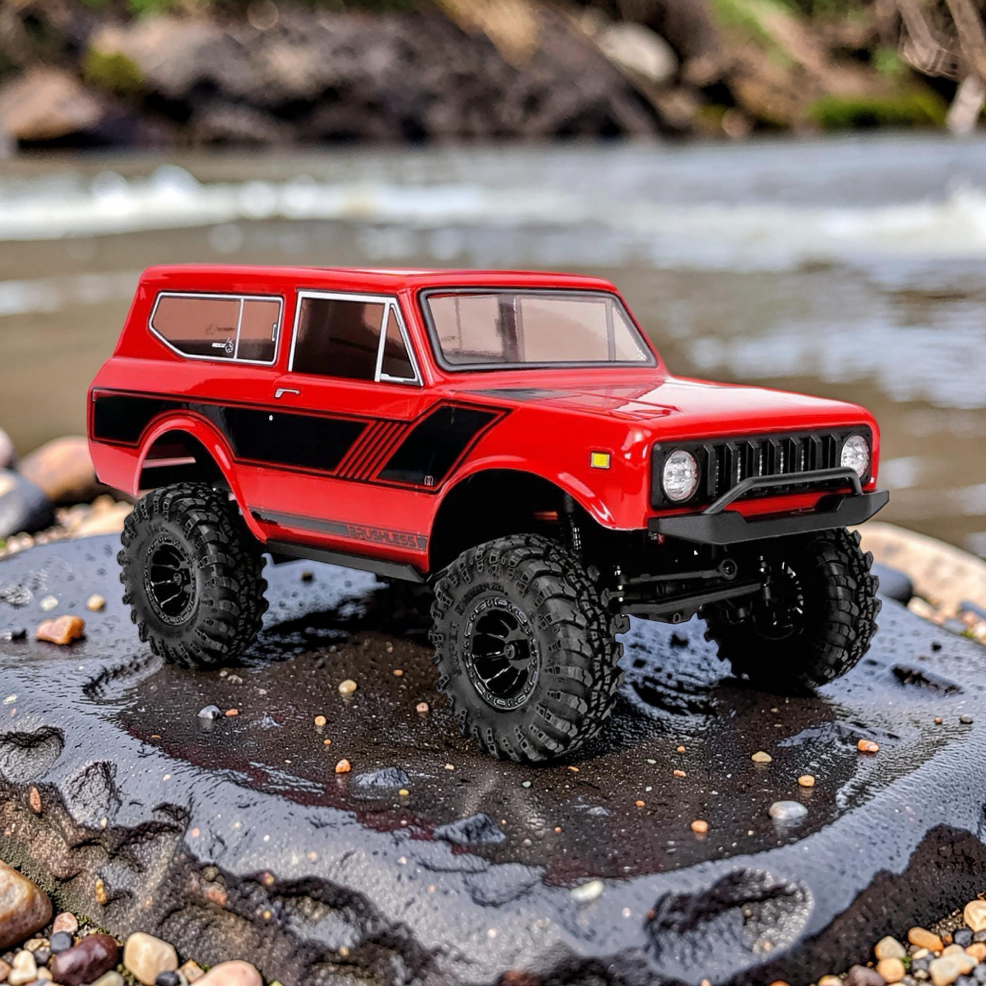 1/18 Scale Brushless Electric Rock Crawler RTR with 2.4GHz Radio, Battery & Charger Included