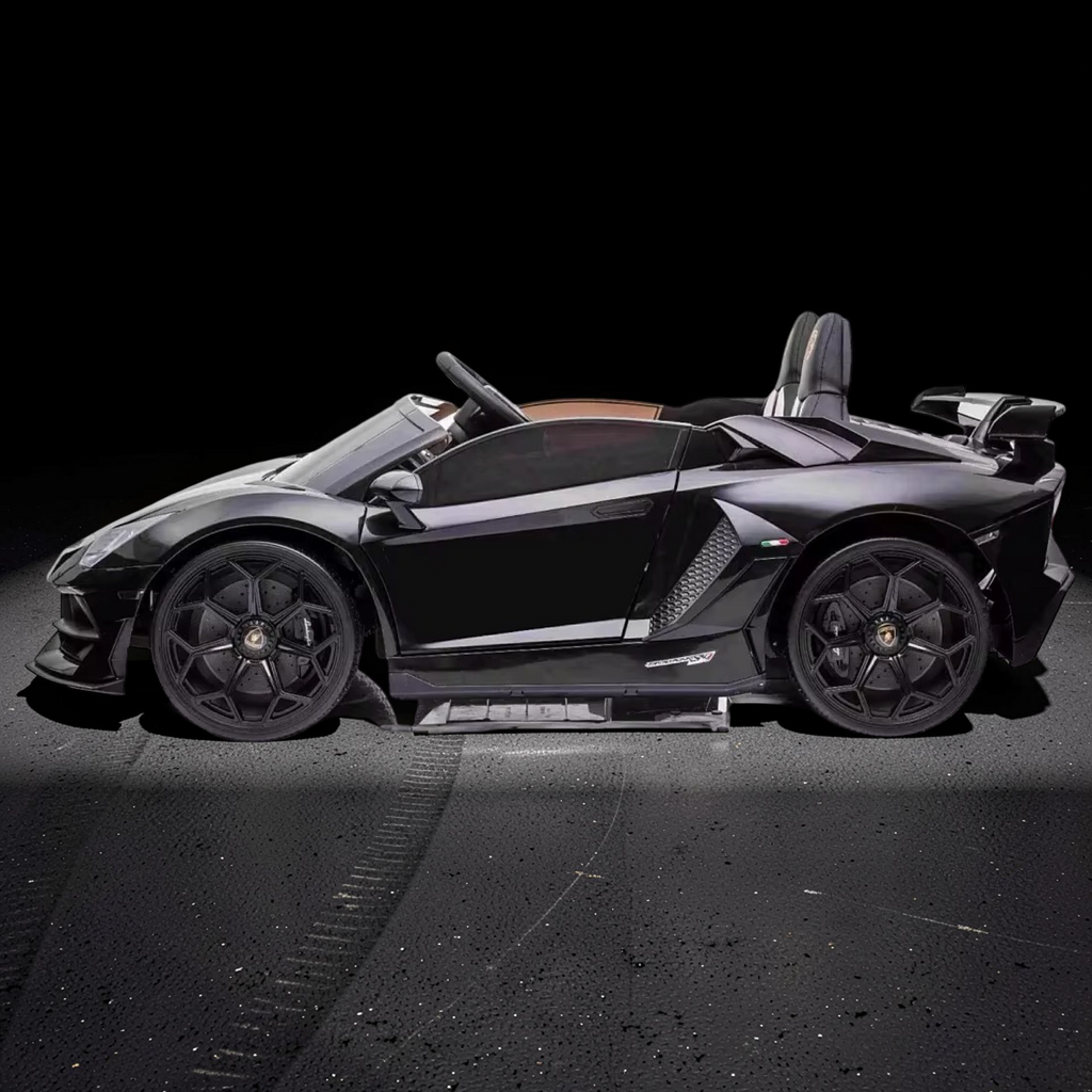 2026 XXL Lamborghini Aventador Kids Ride-On Car – 2 Motors, 2-Seater, Drift Mode, Hydraulic Doors, Remote Control (Ages 3–10)