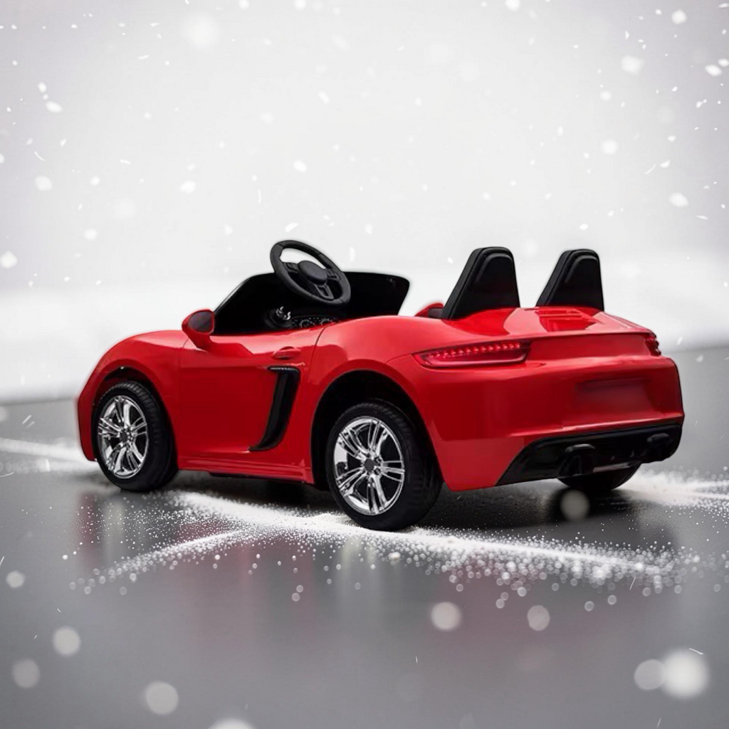 2026 XXXL 2-Seater Kids Ride-On by Porsche – 300W Brushless Motor, Leather Seats, Air Tires, Hydraulic Doors, LED Lights, Touchscreen LCD & Bluetooth