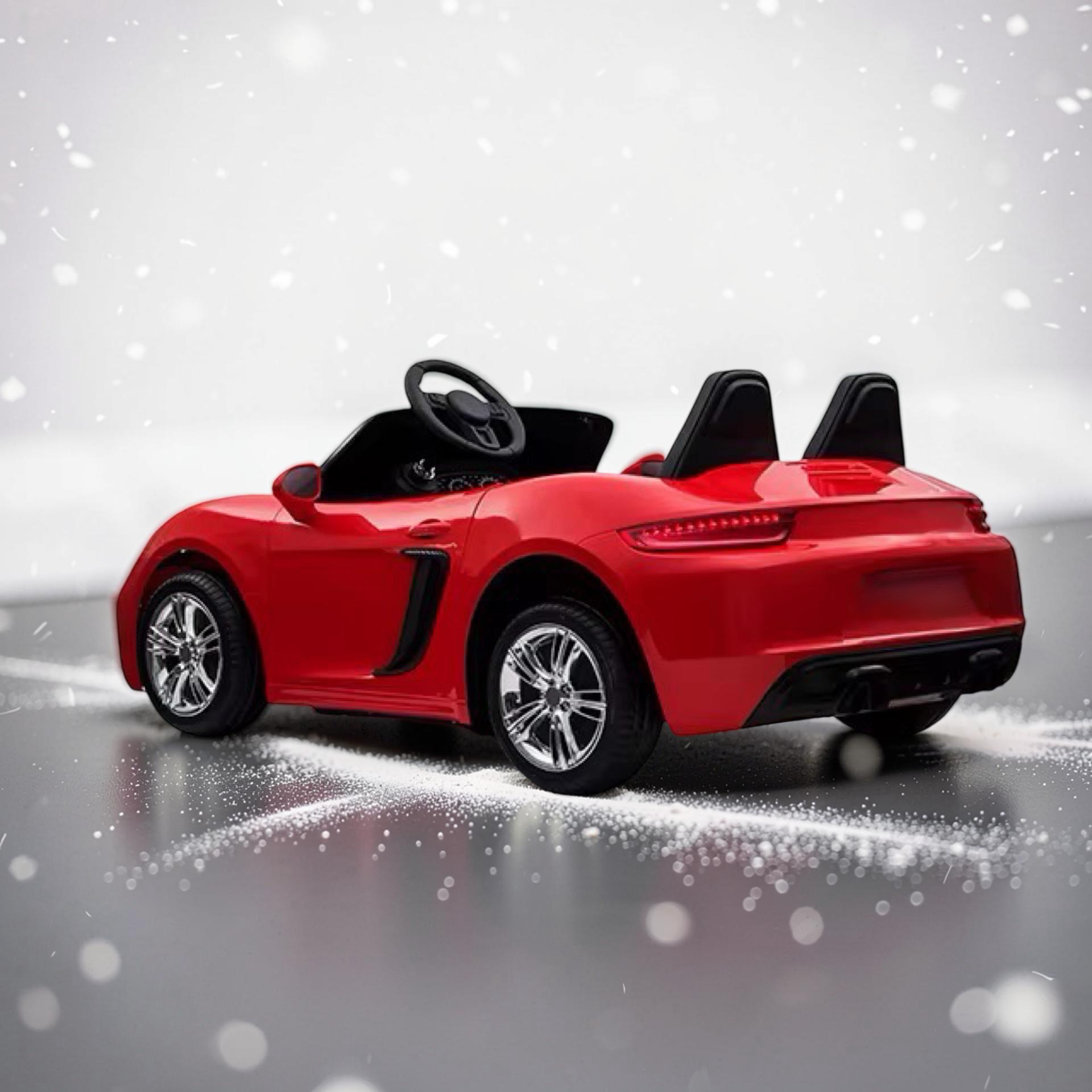 2026 XXXL 2-Seater Kids Ride-On by Porsche – 300W Brushless Motor, Leather Seats, Air Tires, Hydraulic Doors, LED Lights, Touchscreen LCD & Bluetooth