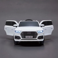 2026 XXL Audi Q5 Kids 2-Seater Ride-On SUV – 180W Dual Motors, Leather Seats, Off-Road Rubber Tires, Touchscreen LCD, LED Lights, Bluetooth, Remote Control (Ages 3–8)