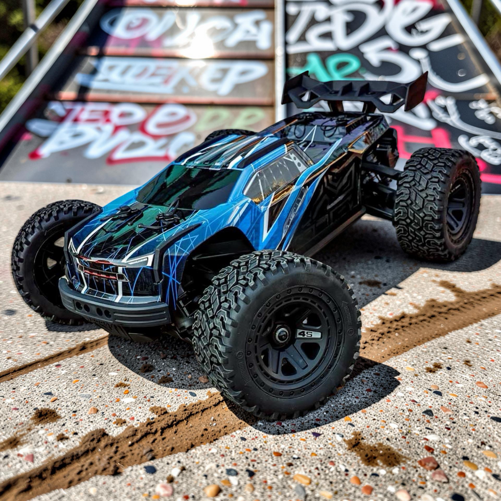1/10 Scale Brushless Electric Truggy RTR with 2.4GHz Radio, Battery & Charger Included