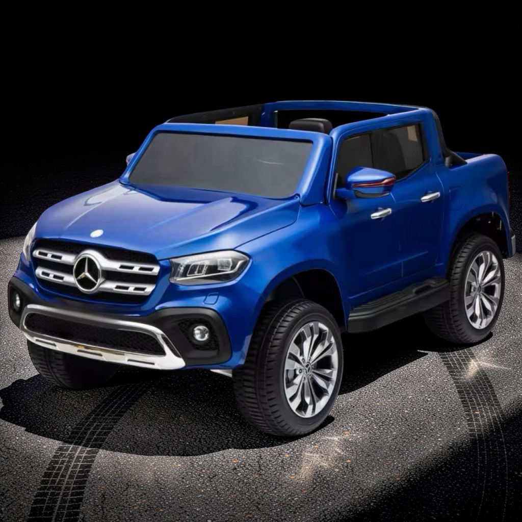 2026 XXL Mercedes-Benz Kids Truck Ride-On – 2 Motors, 2-Seater, Remote Control, LED Lights, Bluetooth