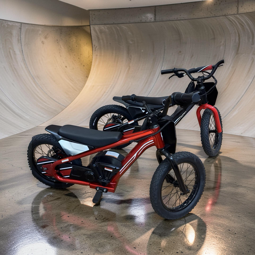 2026 XL ELX Pro Kids Electric Dirt Bike – 200W Brushless Motor, Lithium Battery, Air Tires, Disc Brake (Ages 5–12)