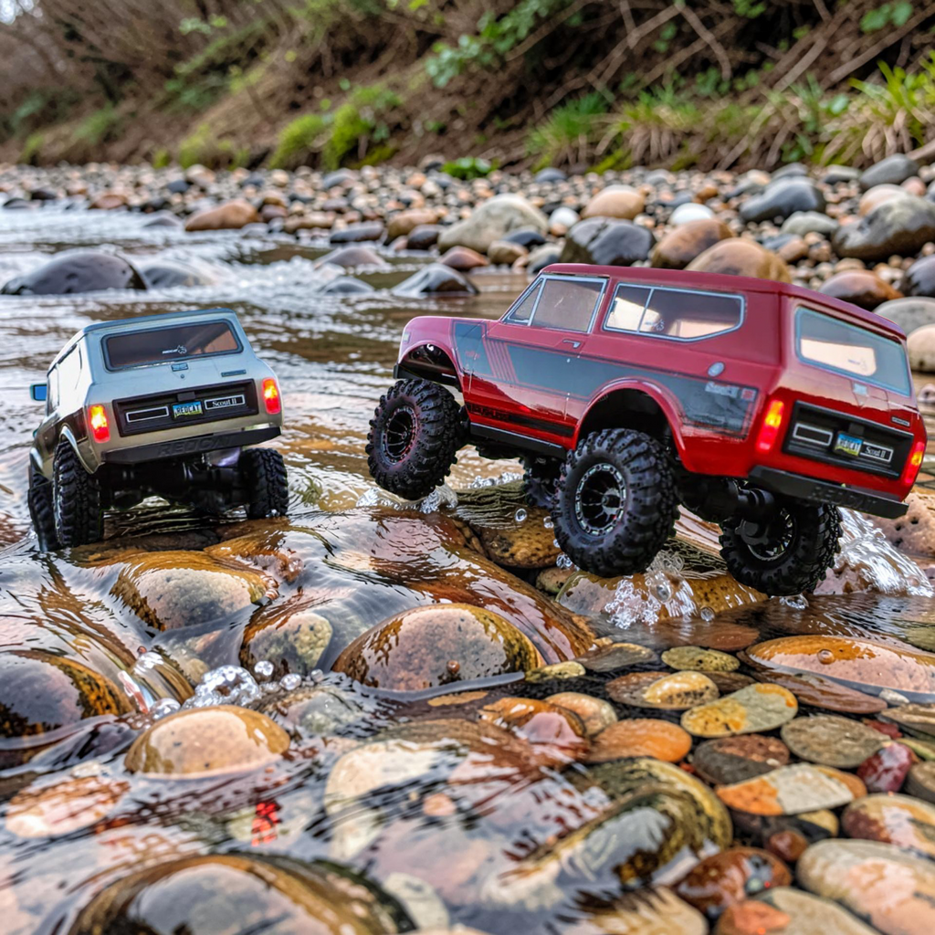 1/18 Scale Brushless Electric Rock Crawler RTR with 2.4GHz Radio, Battery & Charger Included