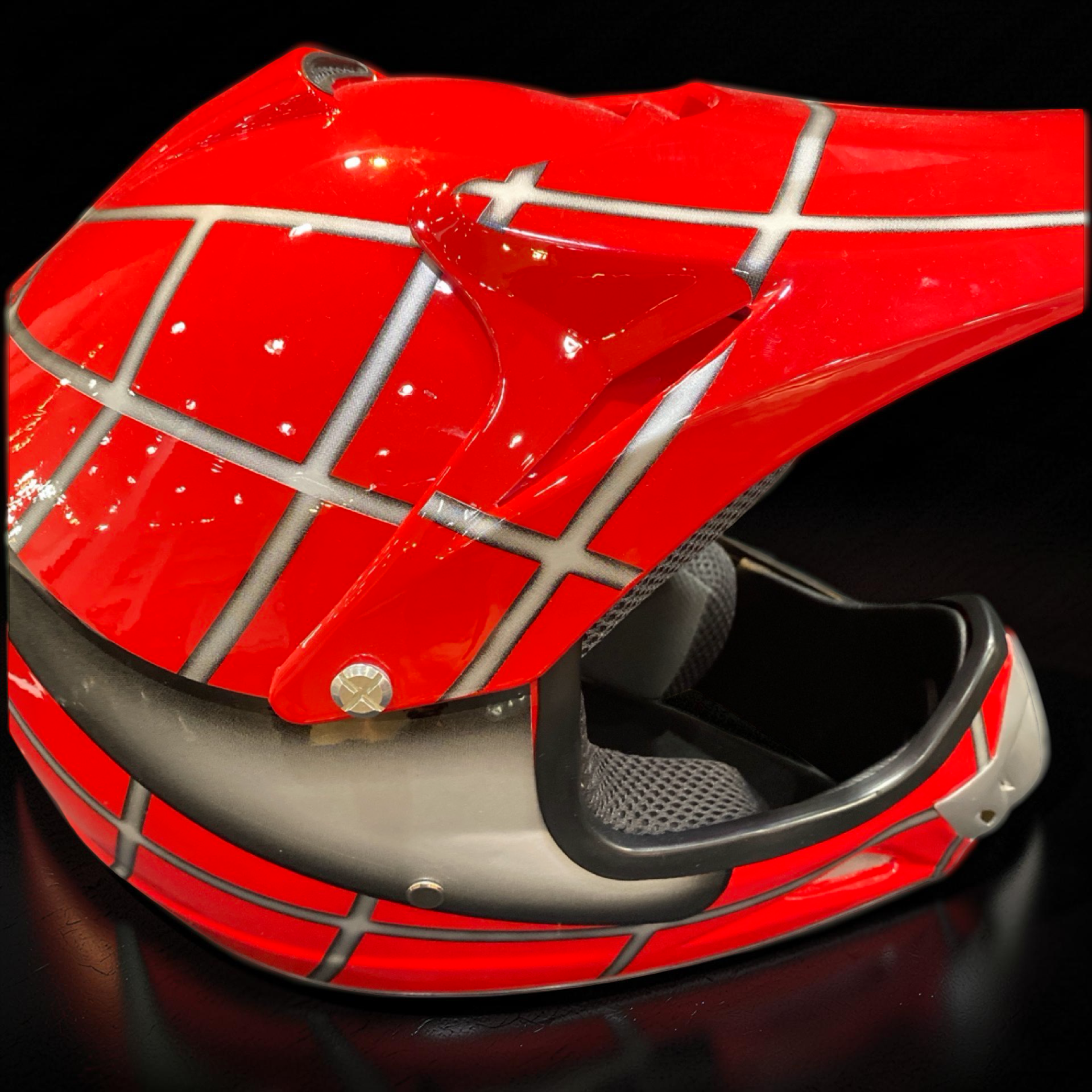 Pro Youth Motocross Helmet with Visor – DOT Approved Lightweight Dirt Bike Helmet with Ultra-Soft Padding