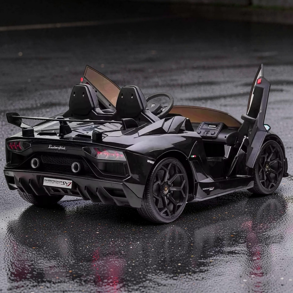 2026 XXL Lamborghini Aventador Kids Ride-On Car – 2 Motors, 2-Seater, Drift Mode, Hydraulic Doors, Remote Control (Ages 3–10)