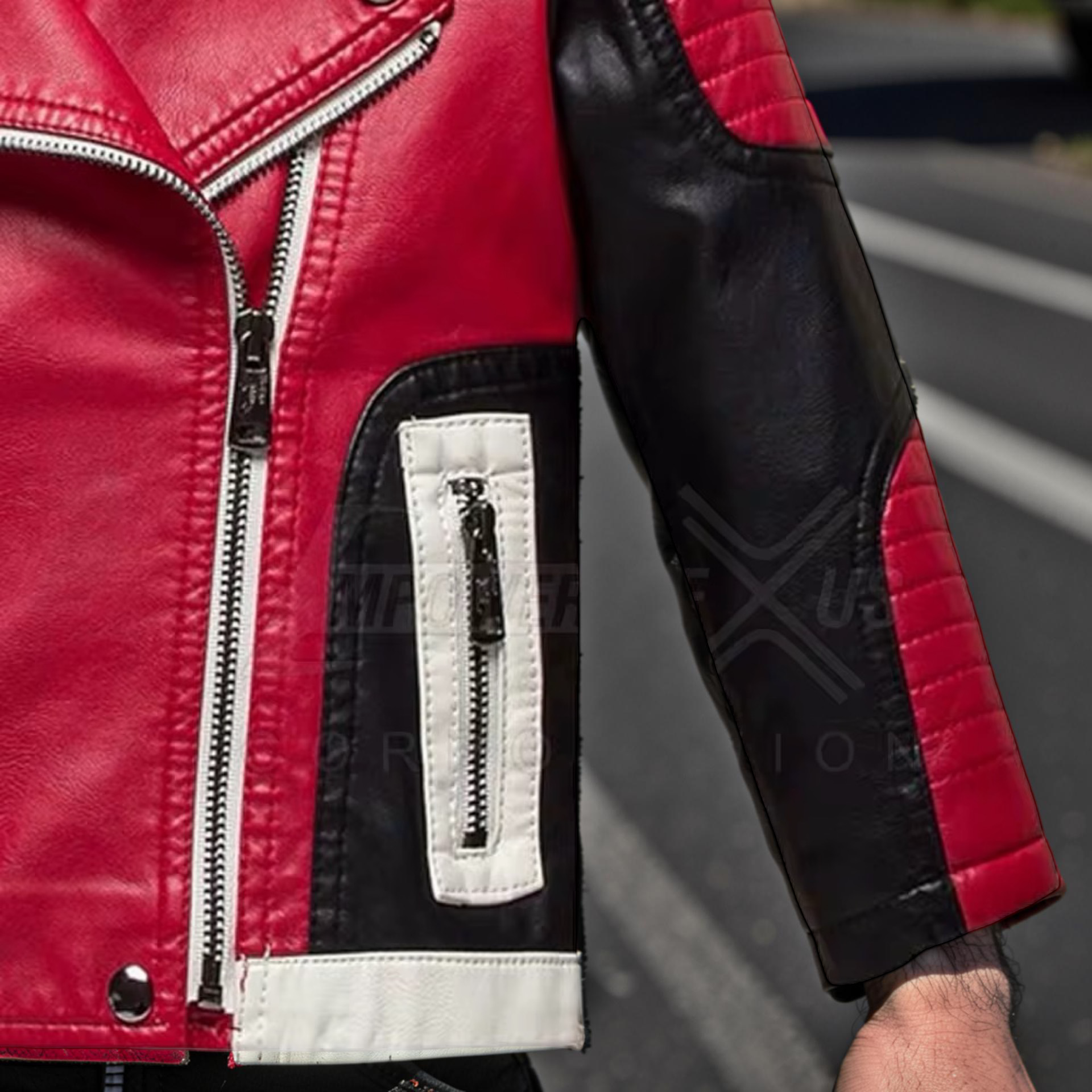 Kids Sport Motorcycle Leather Jacket – Racing Style Biker Jacket for Boys & Girls