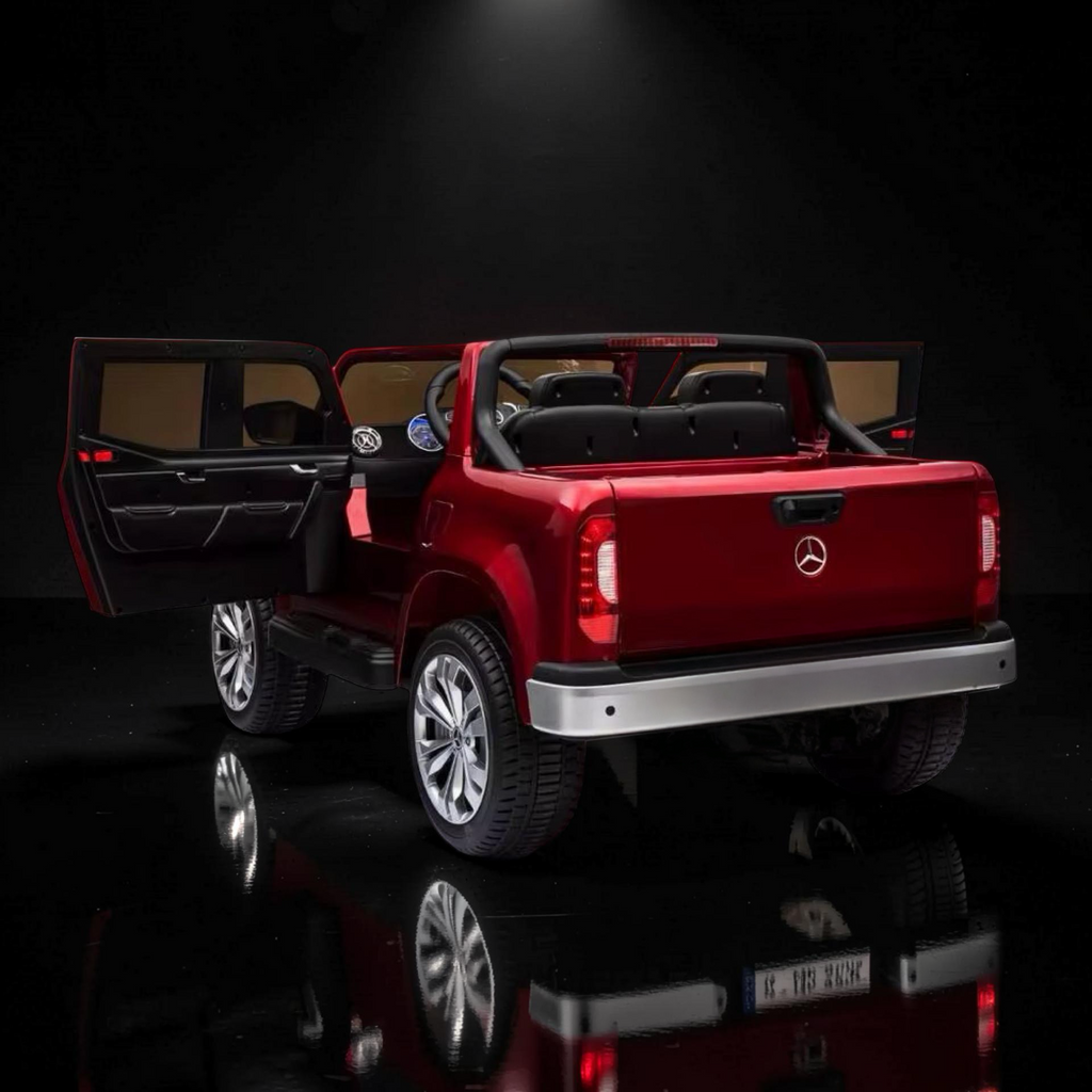 2026 XXL Mercedes-Benz Kids Truck Ride-On – 2 Motors, 2-Seater, Remote Control, LED Lights, Bluetooth