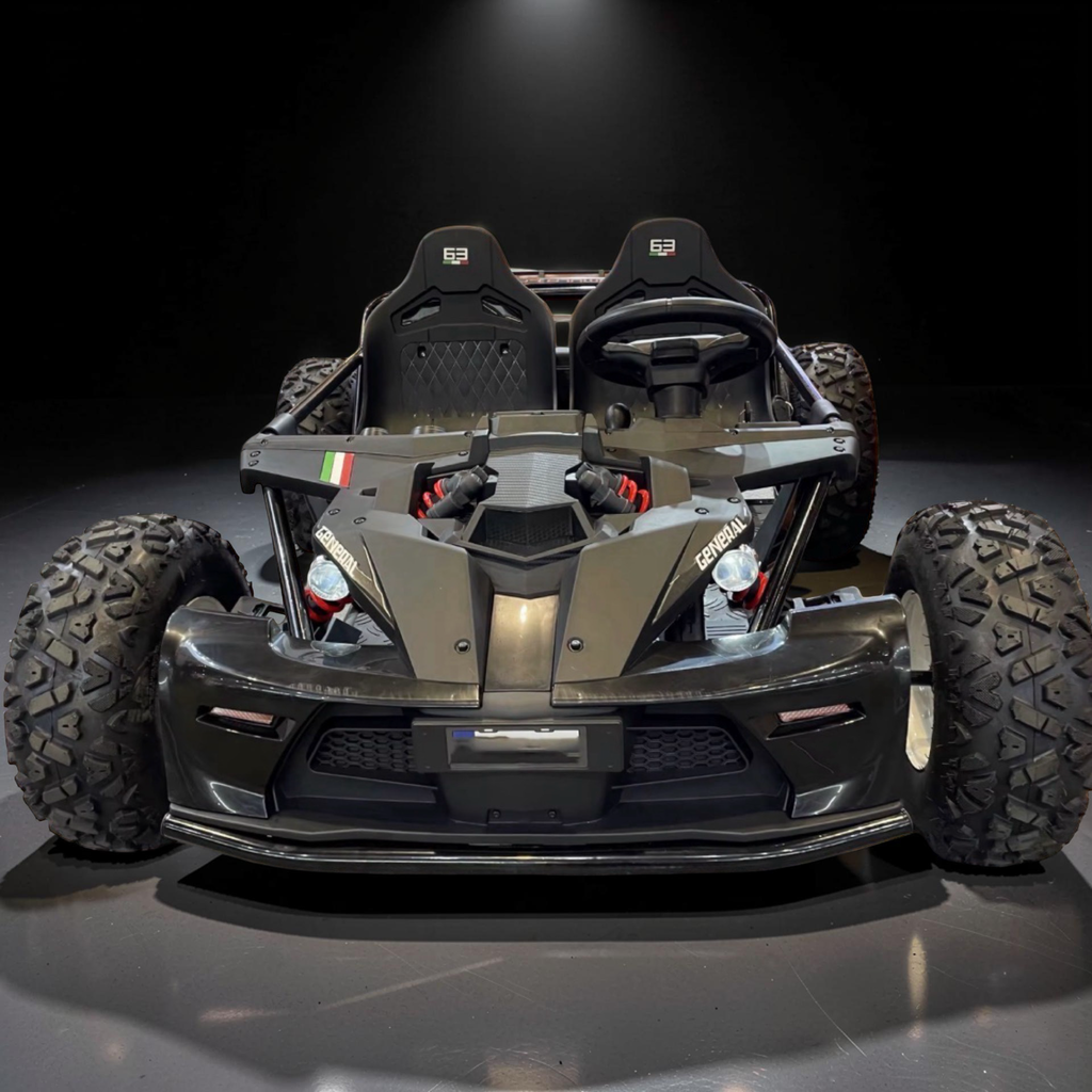 2026 XXXXL Premium Performance Kids Electric Dune Buggy – 2 Seater (Ages 8–15), 800W Brushless Motor, Metal Frame, Off-Road Air Tires, Dual Disk Brakes, Key Speed Governor & Bluetooth Speakers