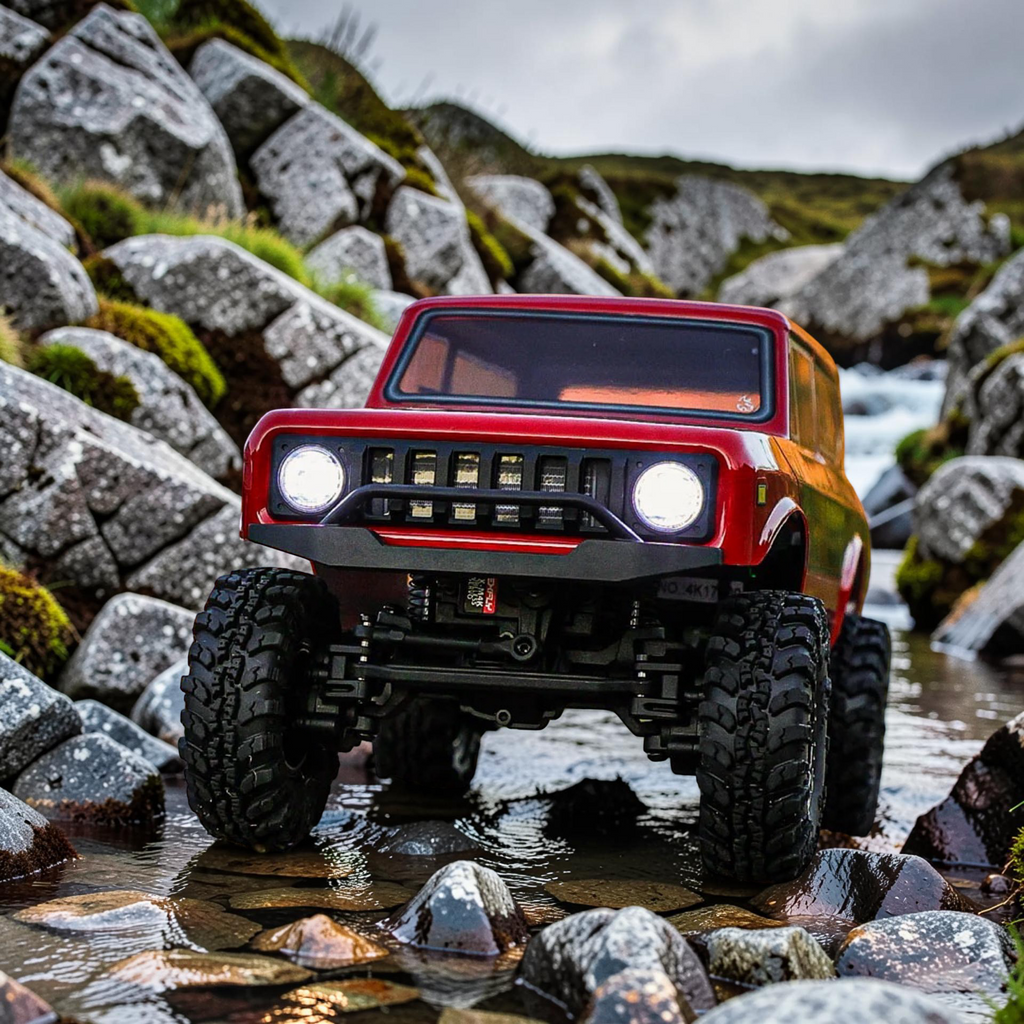 1/18 Scale Brushless Electric Rock Crawler RTR with 2.4GHz Radio, Battery & Charger Included