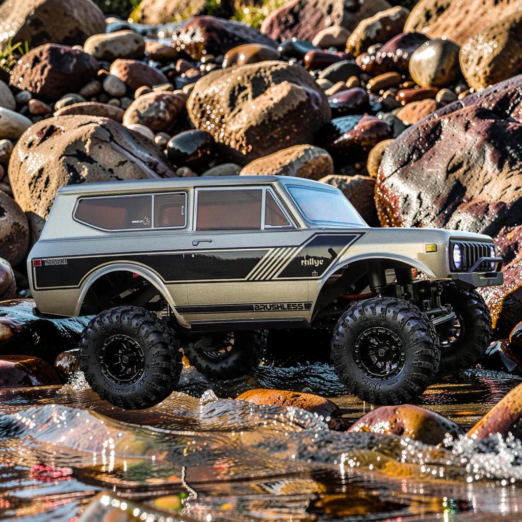 1/18 Scale Brushless Electric Rock Crawler RTR with 2.4GHz Radio, Battery & Charger Included