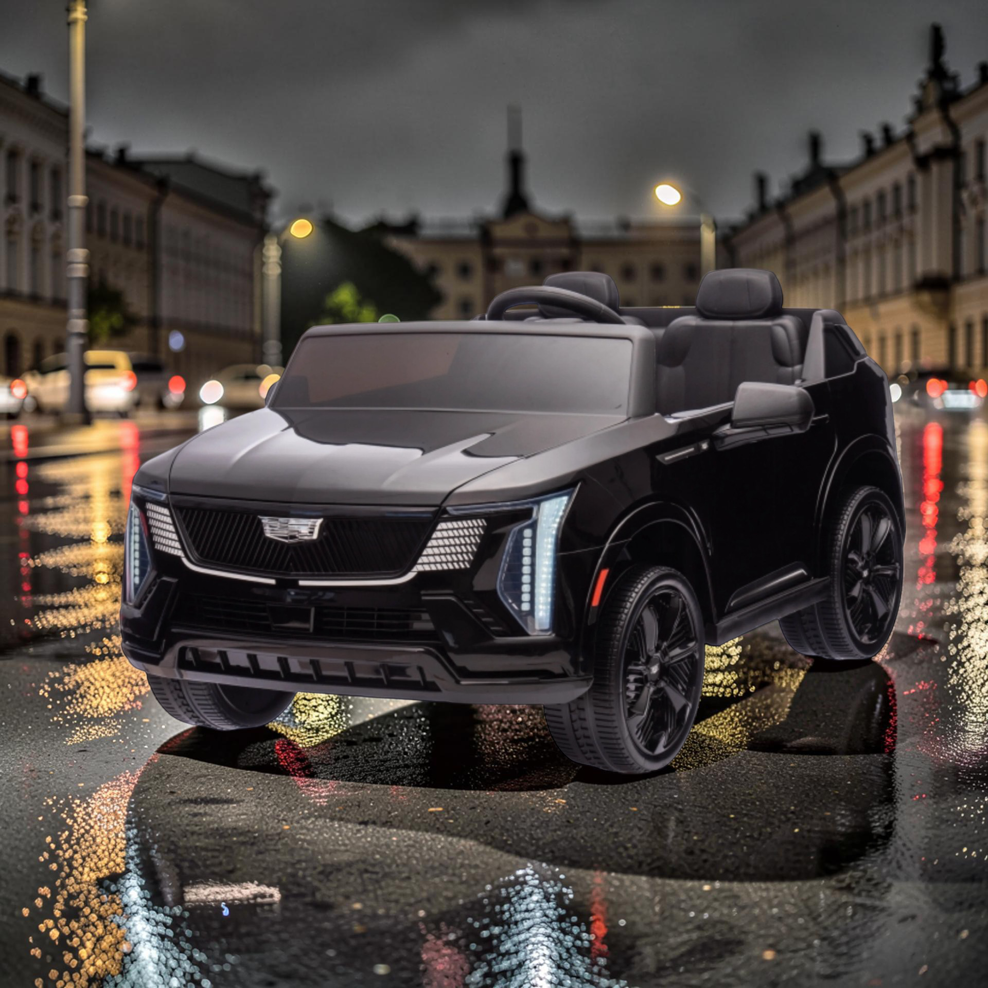 2026 XXL Cadillac Escalade Kids SUV Ride-On – 2 Motors, 2-Seater, Remote Control, LED Lights, Bluetooth