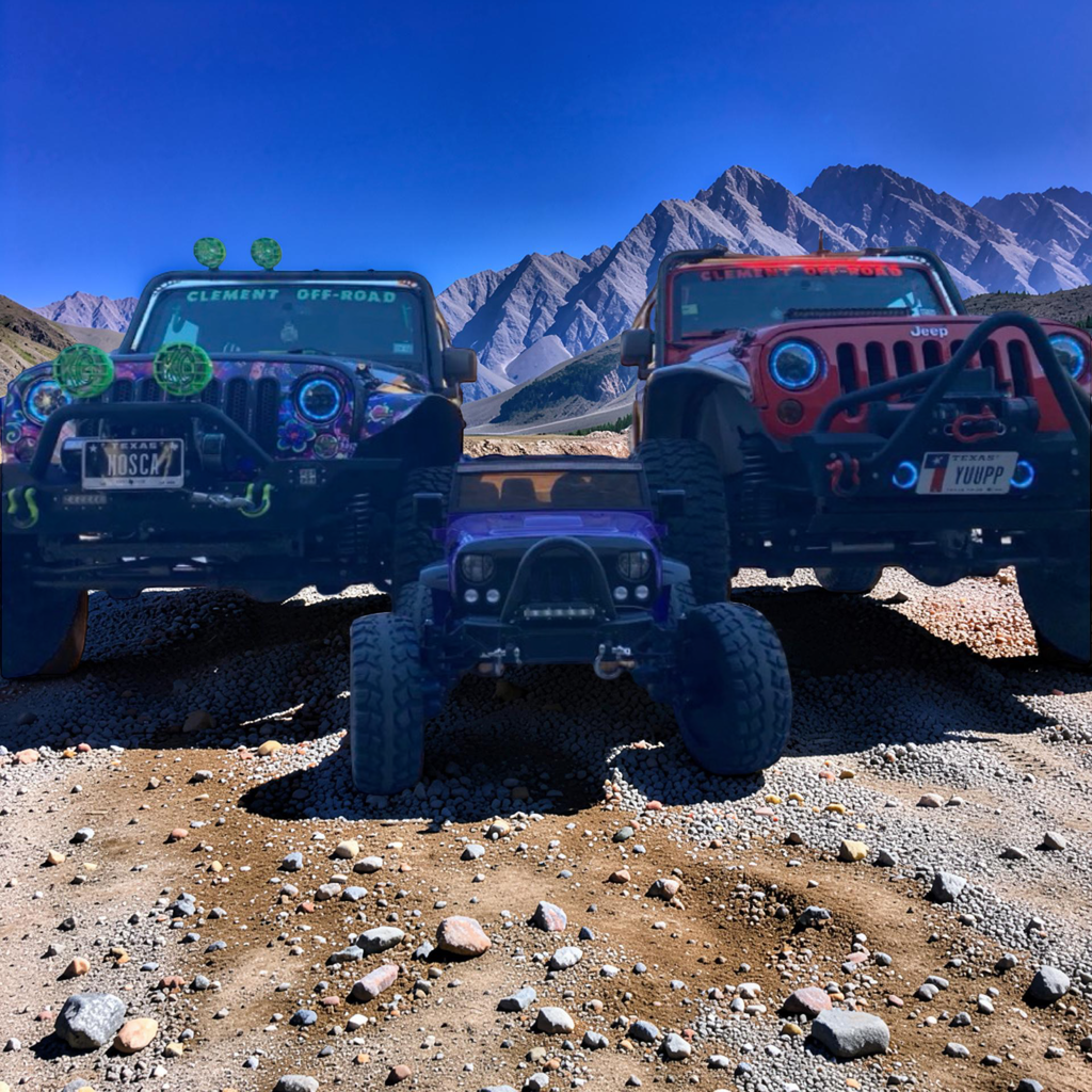 2026 Lifted Jeep Kids Ride-On SUV – XXL 2-Seater (Ages 3–8), 180W 4 Motors, Leather Seats, Off-Road Rubber Tires, LED Lights, Bluetooth Speakers & Parental Remote Control
