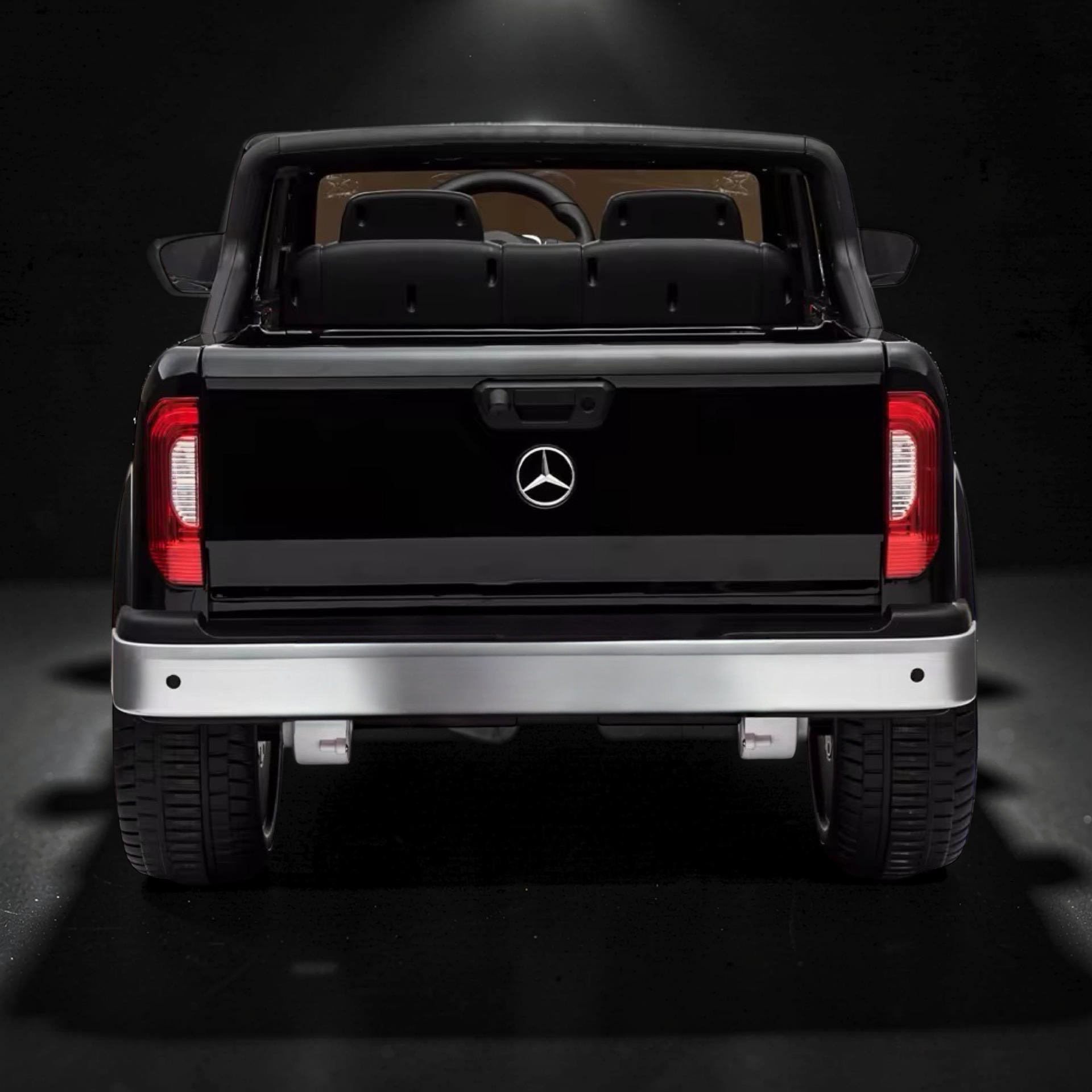 2026 XXL Mercedes-Benz Kids Truck Ride-On – 2 Motors, 2-Seater, Remote Control, LED Lights, Bluetooth
