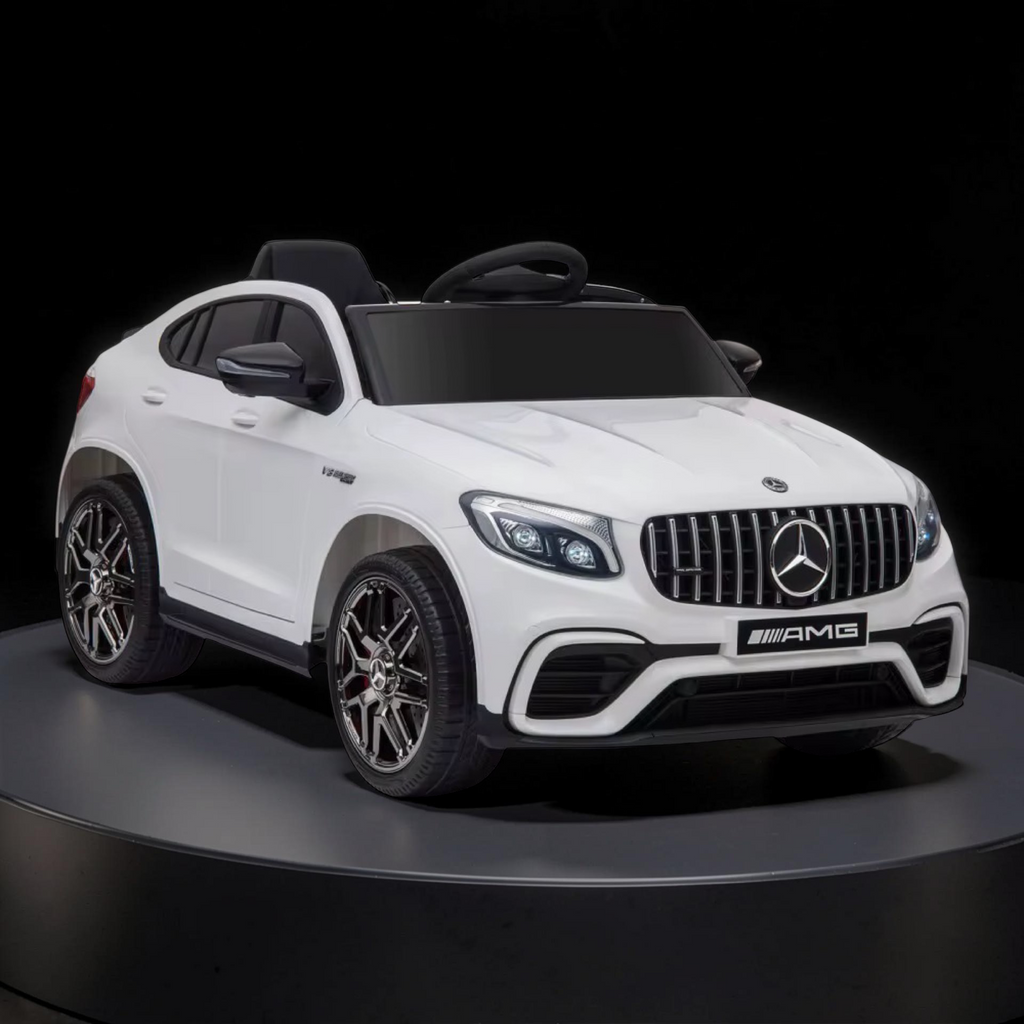 2026 Mercedes-Benz AMG Kids Ride-On Car – Large (Ages 1–6), 50W Dual Motors, LED Lights, Bluetooth Speakers & Parental Remote Control
