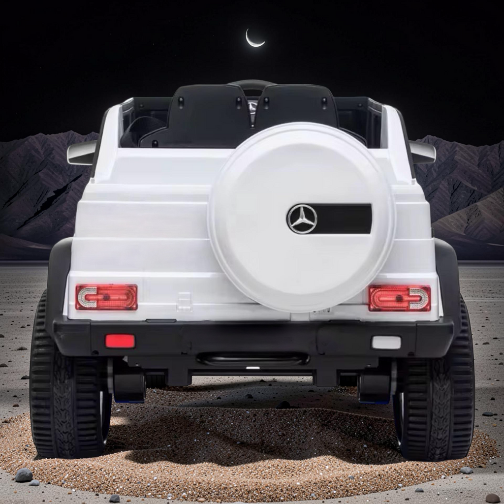2026 XXL Mercedes-Benz G Class Kids Truck Ride-On – 2 Motors, Remote Control, LED Lights, Bluetooth