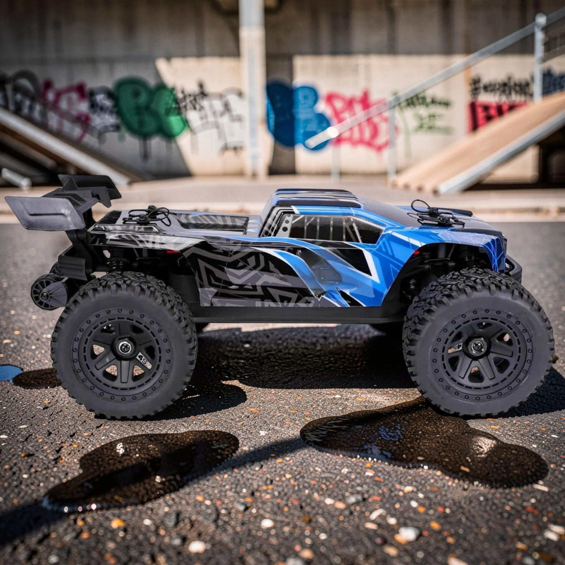 1/10 Scale Brushless Electric Truggy RTR with 2.4GHz Radio, Battery & Charger Included