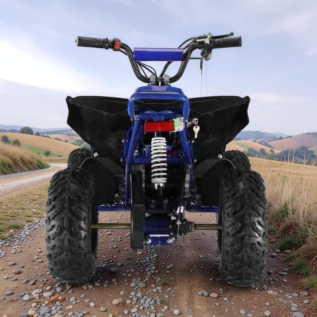 2026 XXL Electronix Kids Electric ATV – 300W Motor, Metal Frame, Tubeless Air Tires, Disc Hand Brake, LED Lights, Speed Governor (Ages 3–10)