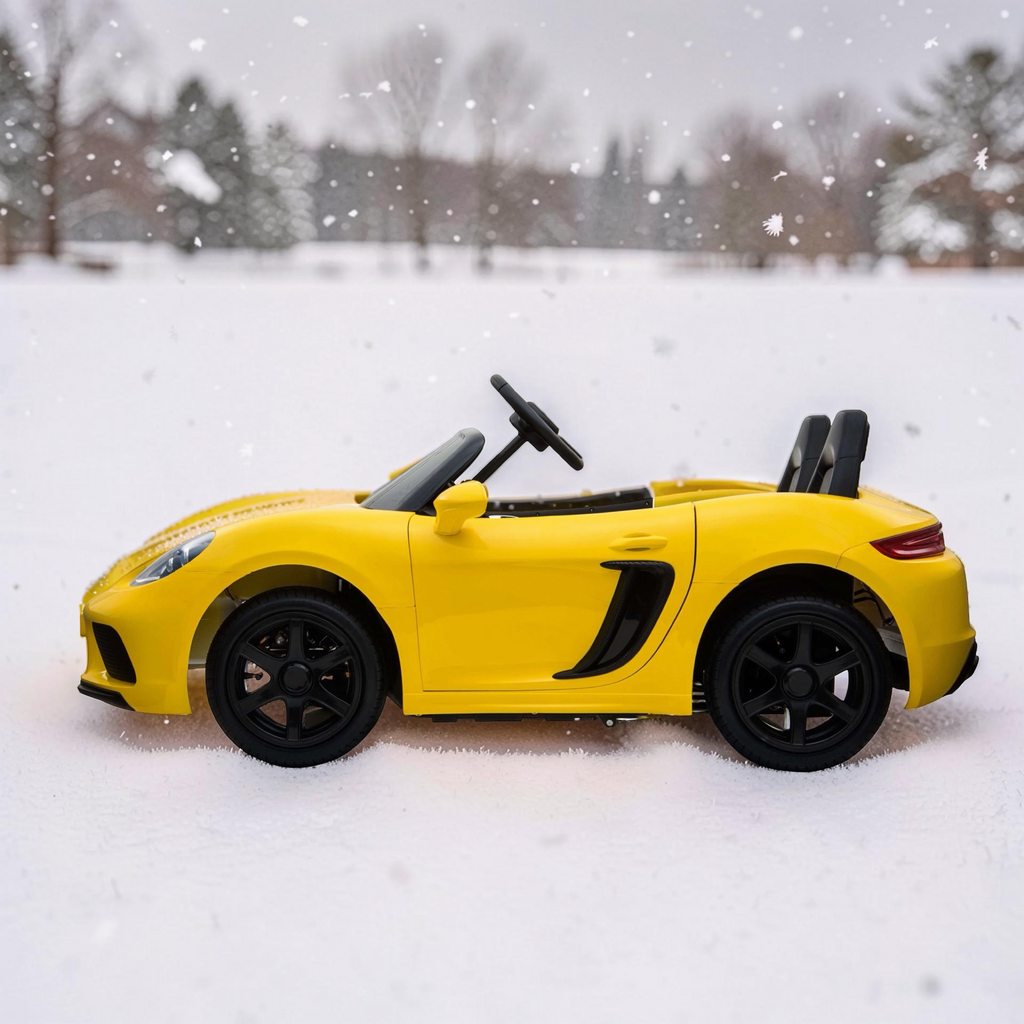 2026 XXXL 2-Seater Kids Ride-On by Porsche – 300W Brushless Motor, Leather Seats, Air Tires, Hydraulic Doors, LED Lights, Touchscreen LCD & Bluetooth