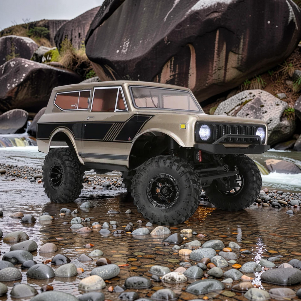 1/18 Scale Brushless Electric Rock Crawler RTR with 2.4GHz Radio, Battery & Charger Included