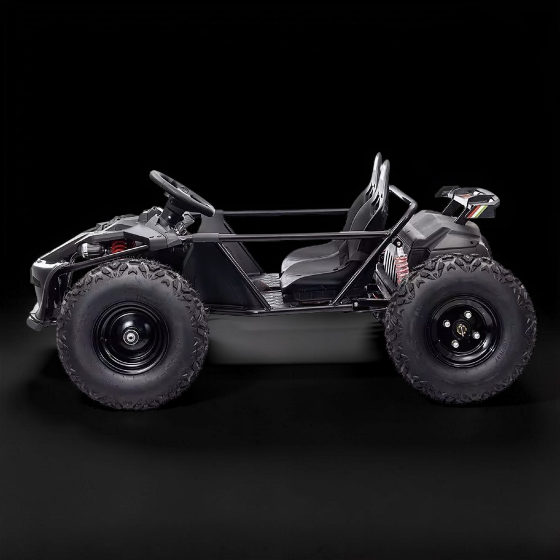2026 XXXXL Premium Performance Kids Electric Dune Buggy – 2 Seater (Ages 8–15), 800W Brushless Motor, Metal Frame, Off-Road Air Tires, Dual Disk Brakes, Key Speed Governor & Bluetooth Speakers