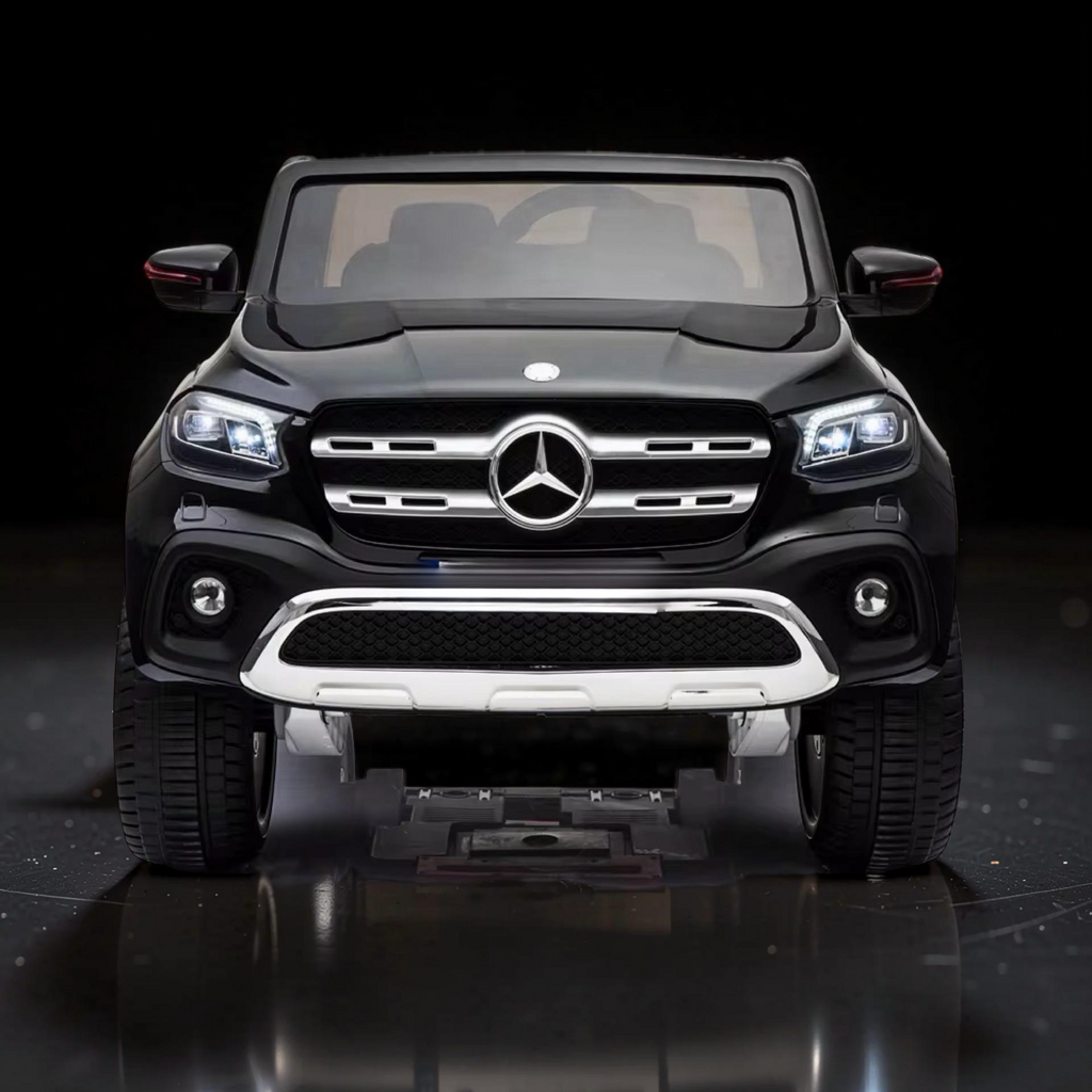 2026 XXL Mercedes-Benz Kids Truck Ride-On – 2 Motors, 2-Seater, Remote Control, LED Lights, Bluetooth