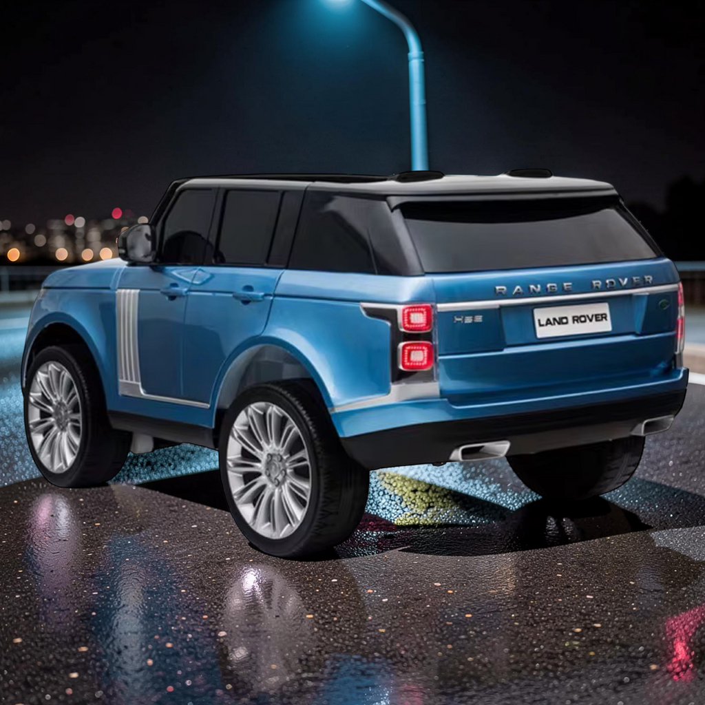 2026 XXL Land Rover Range Rover Kids 2-Seater Ride-On SUV – 180W Dual Motors, Leather Seats, Rubber Tires, Touchscreen LCD, LED Lights, Bluetooth, Remote Control (Ages 3–8)