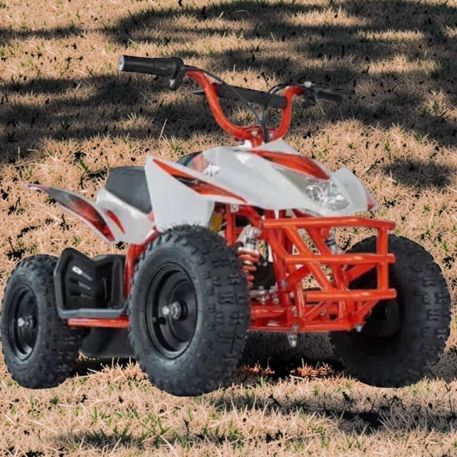 2026 XXL Electronix Kids Electric ATV – 300W Motor, Metal Frame, Tubeless Air Tires, Disc Hand Brake, LED Lights, Speed Governor (Ages 3–10)