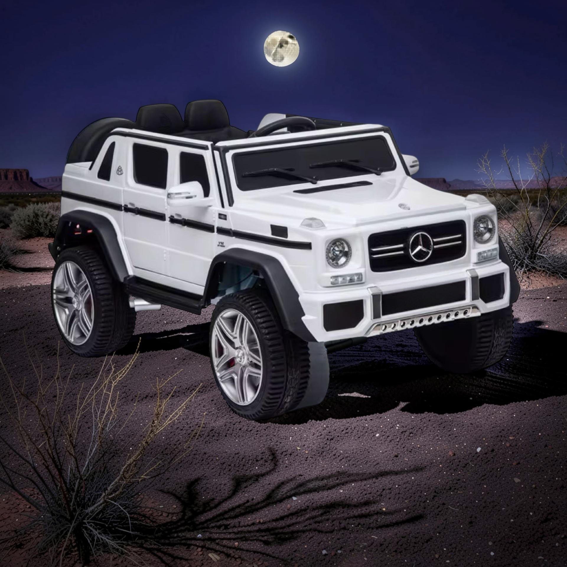 2026 XXL Mercedes-Benz G Class Kids Truck Ride-On – 2 Motors
