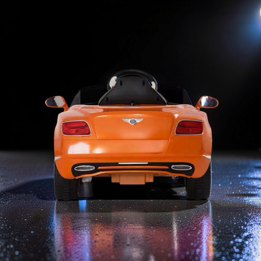 2026 Large Bentley Kids Ride-On Car – 50W Dual Motors, LED Lights, Bluetooth Speakers & Remote Control (Ages 1–6)