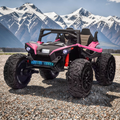 2026 XXL Electronix Dune Buggy Sport Kids 2-Seater Ride-On – 180W 4 Motors, Leather Seats, Rubber Tires, LED Lights, Bluetooth Speakers & Remote Control (Ages 3–8)