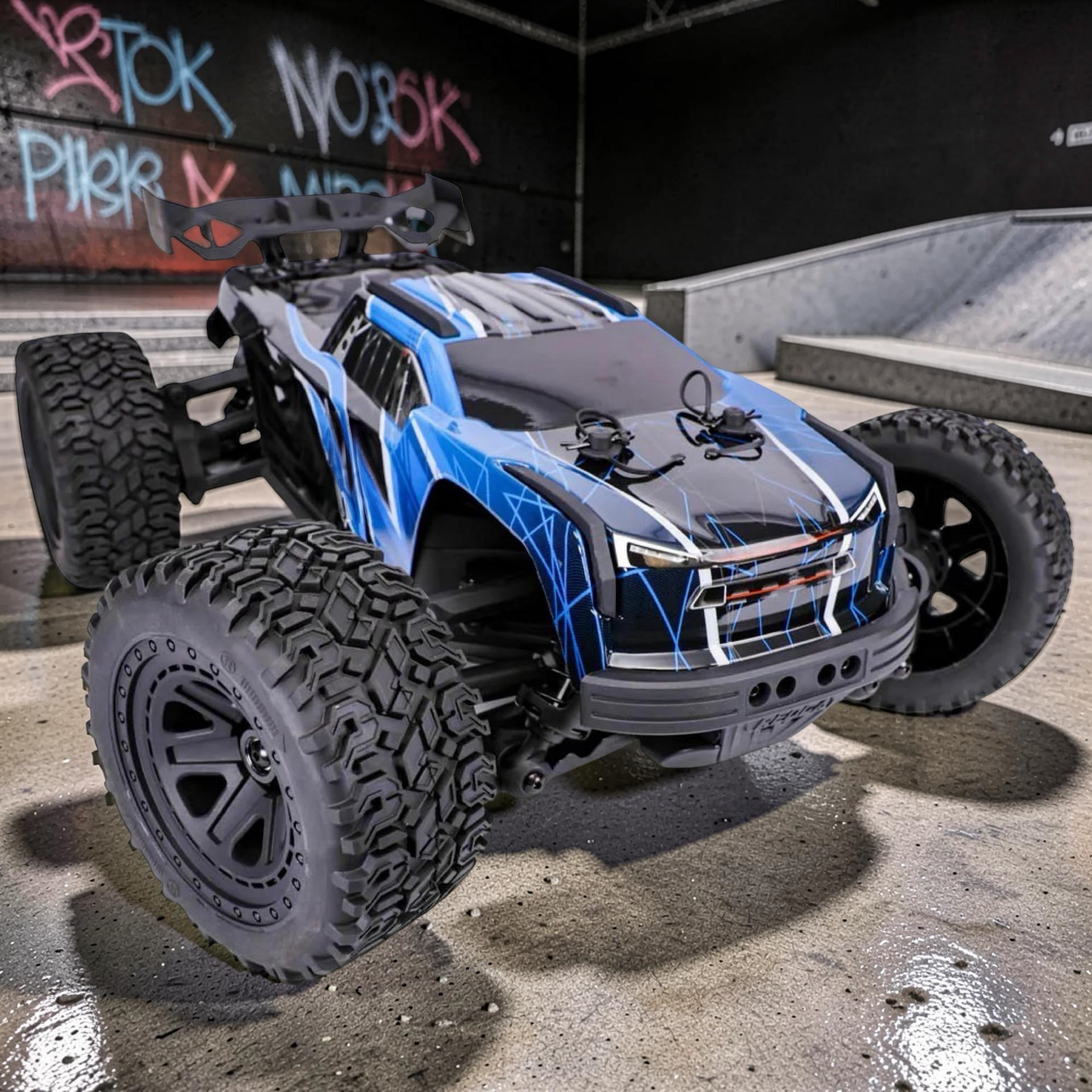 1/10 Scale Brushless Electric Truggy RTR with 2.4GHz Radio, Battery & Charger Included